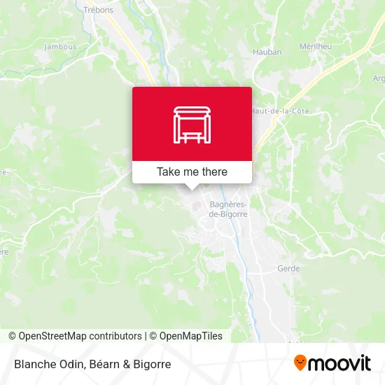 Blanche Odin map
