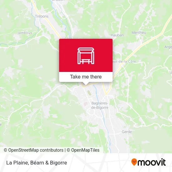 La Plaine map