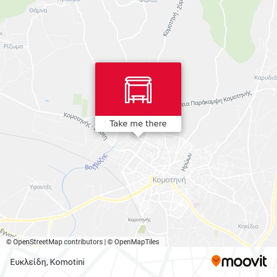 Ευκλείδη map