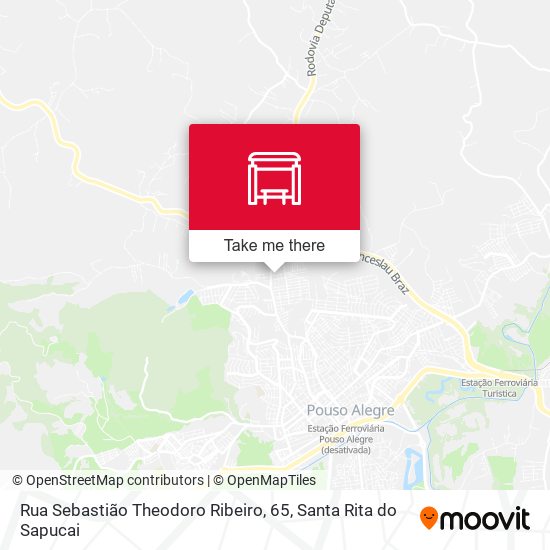 Rua Sebastião Theodoro Ribeiro, 65 map