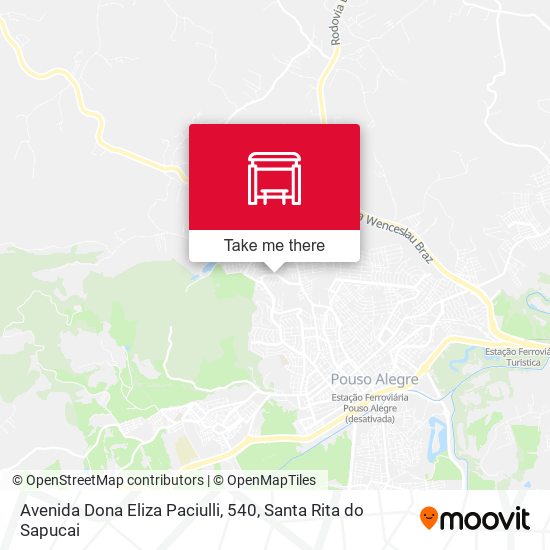 Mapa Avenida Dona Eliza Paciulli, 540