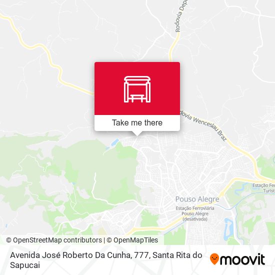 Mapa Avenida José Roberto Da Cunha, 777