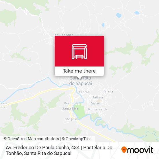 Av. Frederico De Paula Cunha, 434 | Pastelaria Do Tonhão map