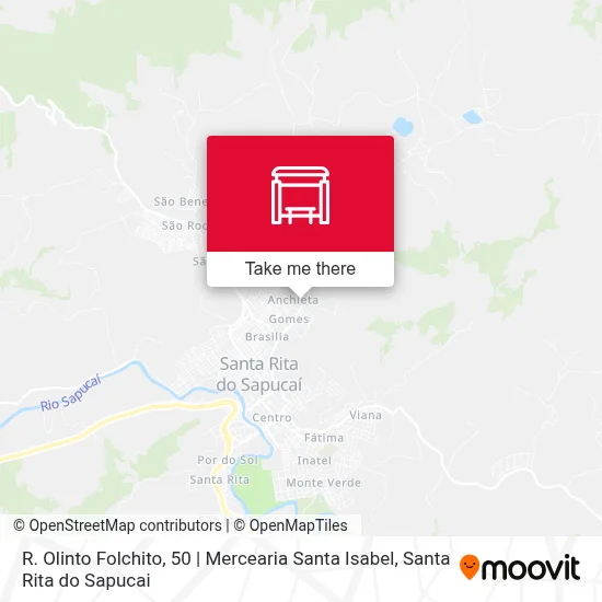 R. Olinto Folchito, 50 | Mercearia Santa Isabel map