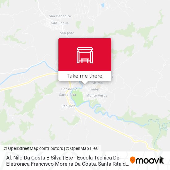 Al. Nilo Da Costa E Silva | Ete - Escola Técnica De Eletrônica Francisco Moreira Da Costa map