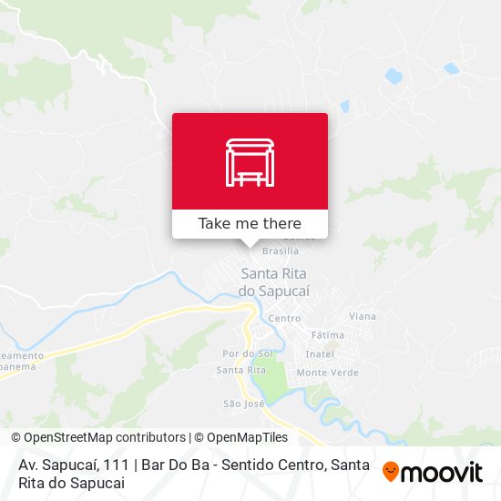 Av. Sapucaí, 111 | Bar Do Ba - Sentido Centro map