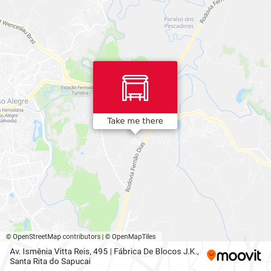 Av. Ismênia Vitta Reis, 495 | Fábrica De Blocos J.K. map