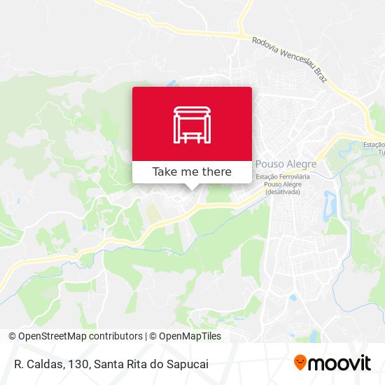 R. Caldas, 130 map