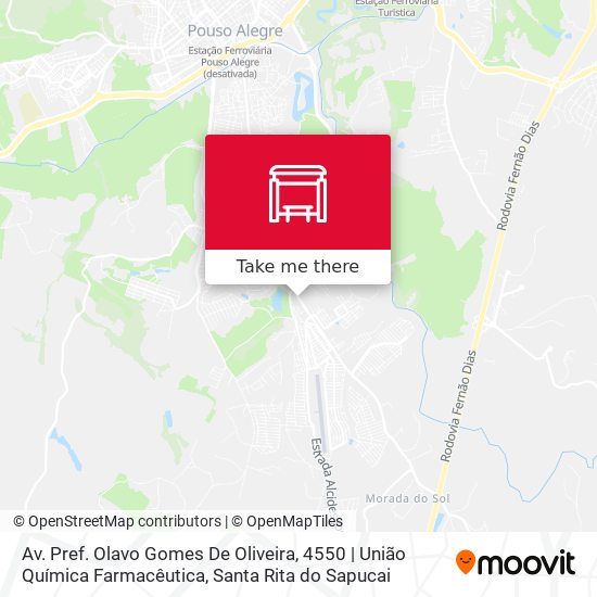 Av. Pref. Olavo Gomes De Oliveira, 4550 | União Química Farmacêutica map