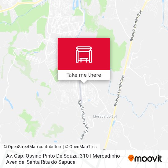 Av. Cap. Osvino Pinto De Souza, 310 | Mercadinho Avenida map