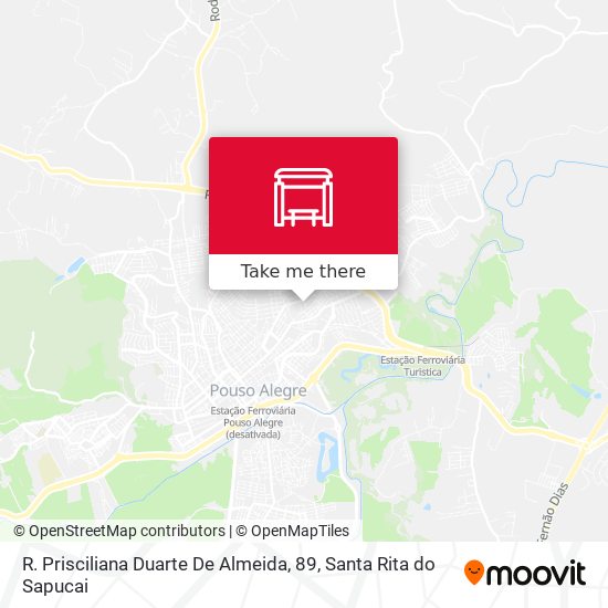 R. Prisciliana Duarte De Almeida, 89 map