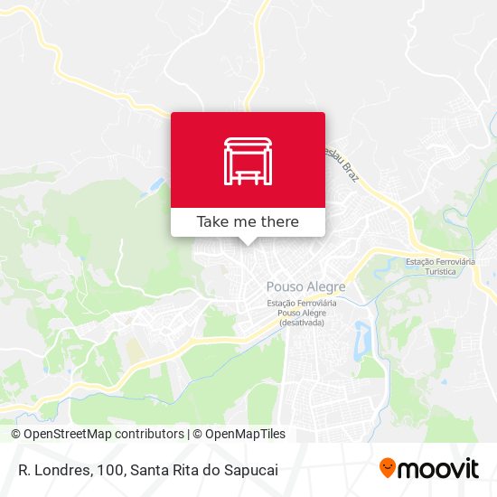 R. Londres, 100 map