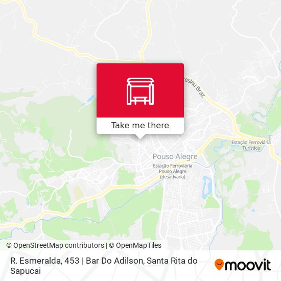 R. Esmeralda, 453 | Bar Do Adilson map
