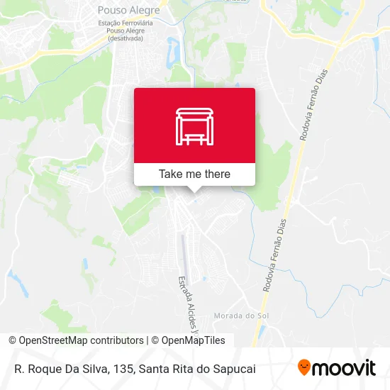 R. Roque Da Silva, 135 map