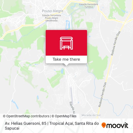 Av. Helias Guersoni, 85 | Tropical Açaí map