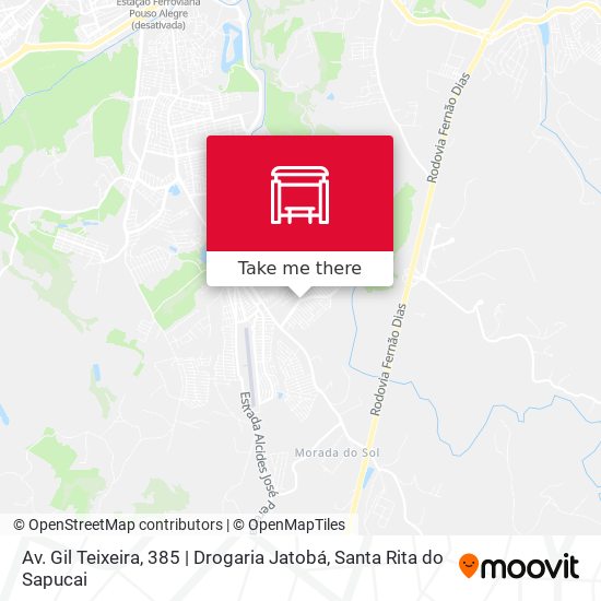 Av. Gil Teixeira, 385 | Drogaria Jatobá map