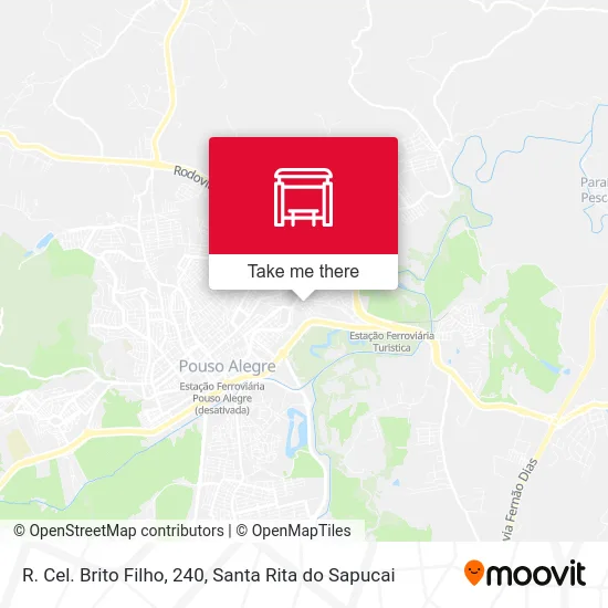 R. Cel. Brito Filho, 240 map