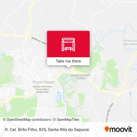 R. Cel. Brito Filho, 835 map