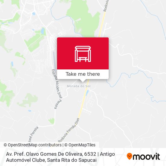 Mapa Av. Pref. Olavo Gomes De Oliveira, 6532 | Antigo Automóvel Clube