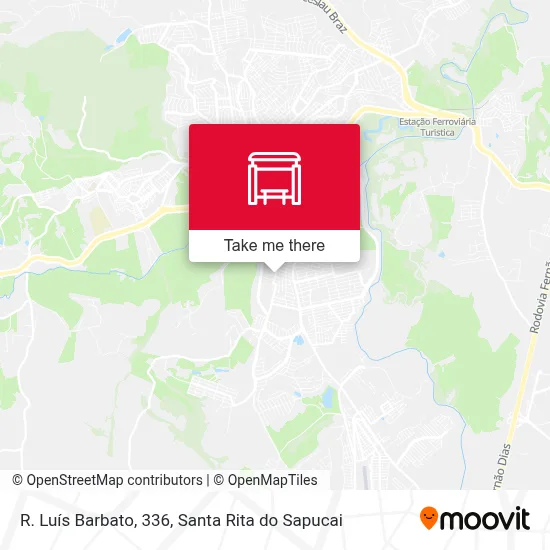 R. Luís Barbato, 336 map