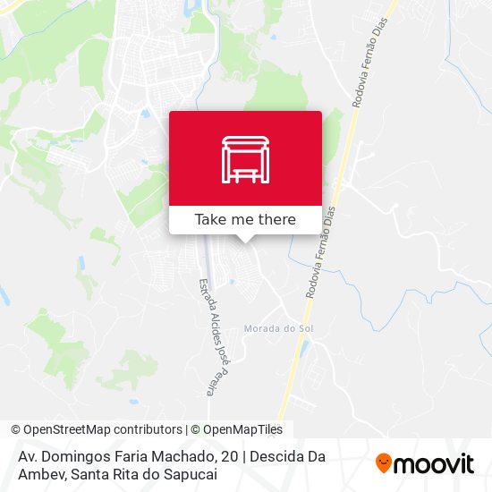 Av. Domingos Faria Machado, 20 | Descida Da Ambev map