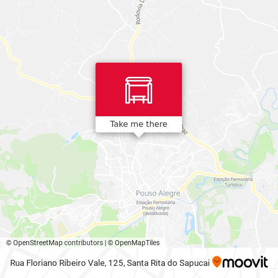 Mapa Rua Floriano Ribeiro Vale, 125