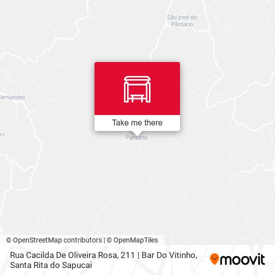 Mapa Rua Cacilda De Oliveira Rosa, 211 | Bar Do Vitinho