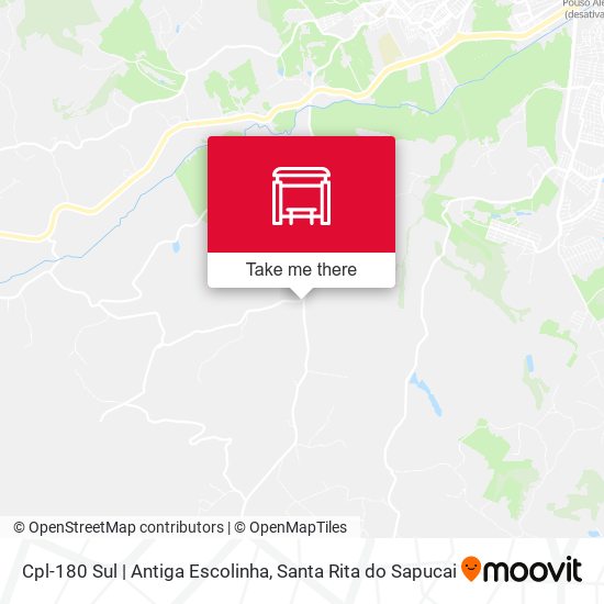 Cpl-180 Sul | Antiga Escolinha map