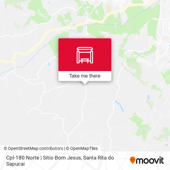 Cpl-180 Norte | Sítio Bom Jesus map