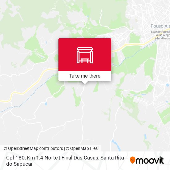 Cpl-180, Km 1,4 Norte | Final Das Casas map