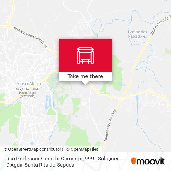 Rua Professor Geraldo Camargo, 999 | Soluções D'Água map