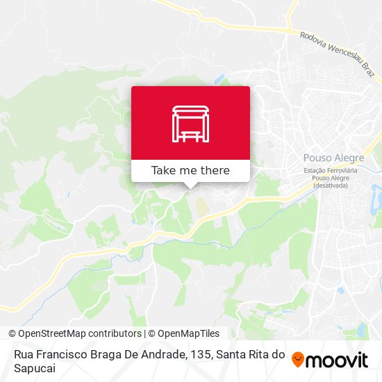 Mapa Rua Francisco Braga De Andrade, 135