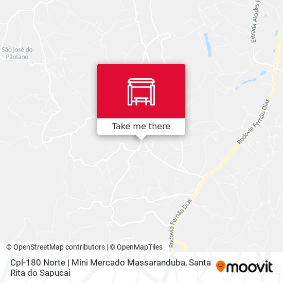 Mapa Cpl-180 Norte | Mini Mercado Massaranduba