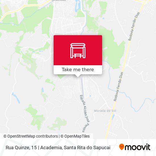 Rua Quinze, 15 | Academia map