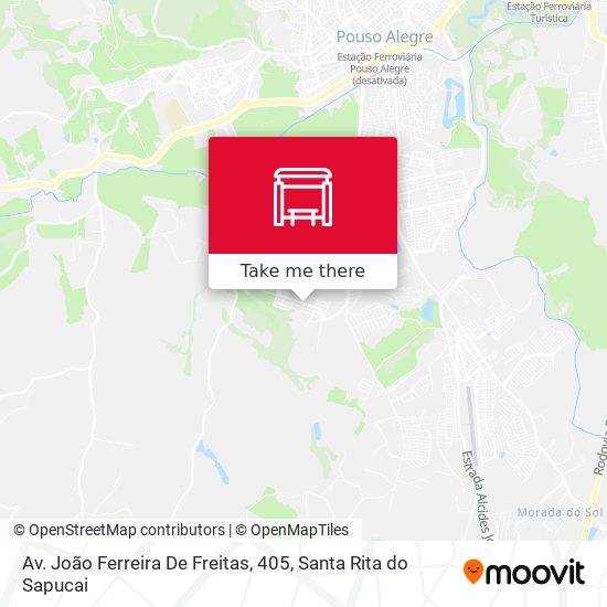 Mapa Av. João Ferreira De Freitas, 405