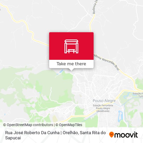 Mapa Rua José Roberto Da Cunha | Orelhão
