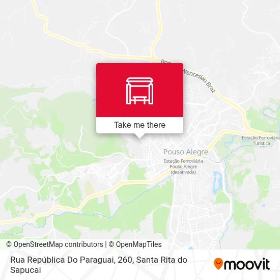 Rua República Do Paraguai, 260 map