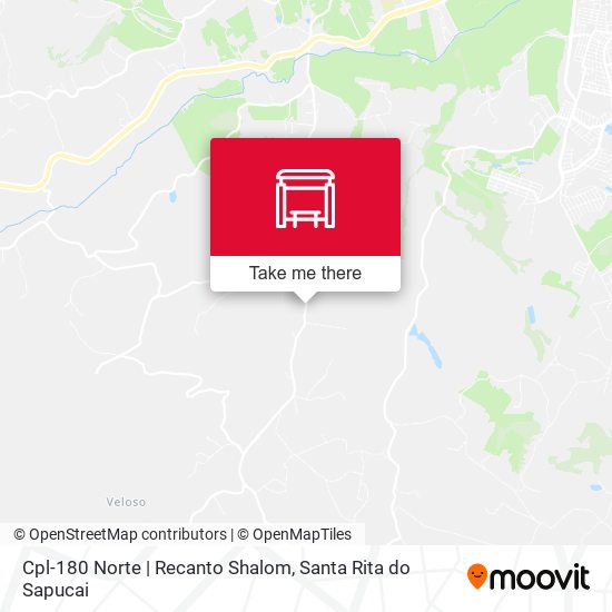 Mapa Cpl-180 Norte | Recanto Shalom