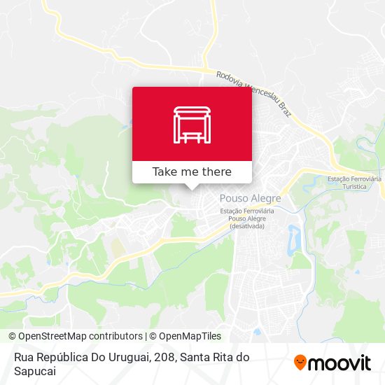 Rua República Do Uruguai, 208 map