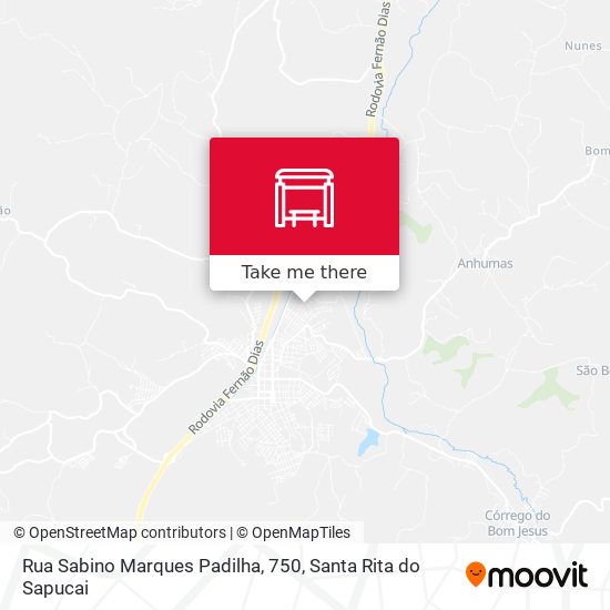 Rua Sabino Marques Padilha, 750 map