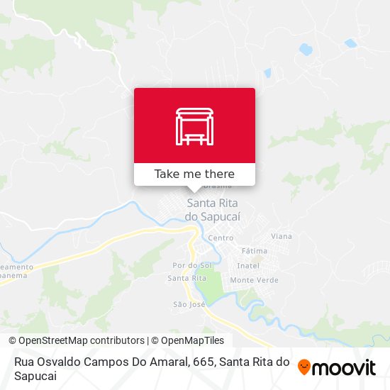 Rua Osvaldo Campos Do Amaral, 665 map
