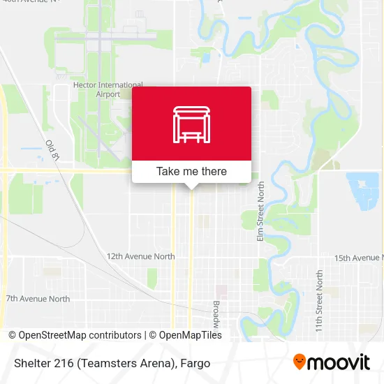 Shelter 216 (Teamsters Arena) map