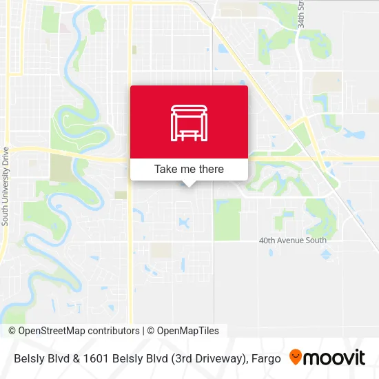 Belsly Blvd & 1601 Belsly Blvd (3rd Driveway) map
