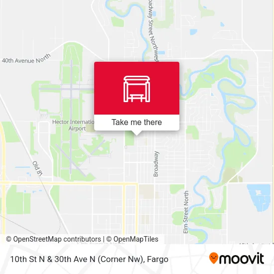 10th St N & 30th Ave N (Corner Nw) map