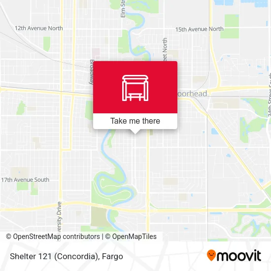 Shelter 121 (Concordia) map