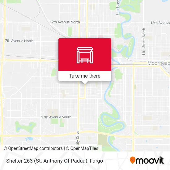 Shelter 263 (St. Anthony Of Padua) map