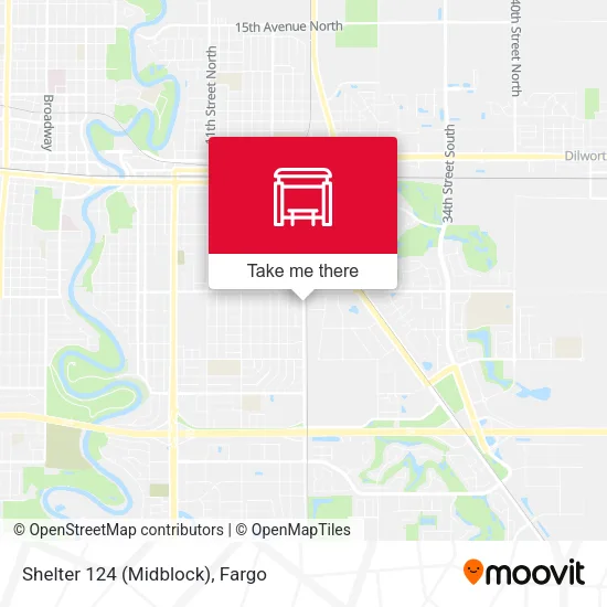 Shelter 124 (Midblock) map