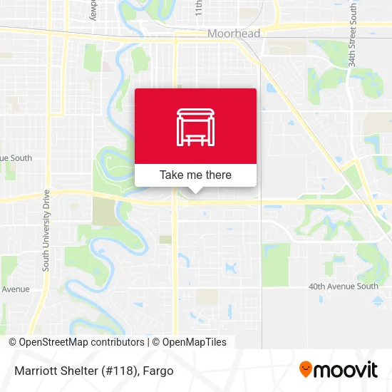 Marriott Shelter (#118) map