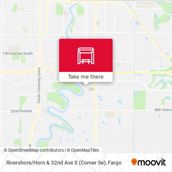 Rivershore / Horn & 32nd Ave S (Corner Se) map