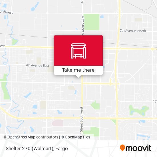 Shelter 270 (Walmart) map